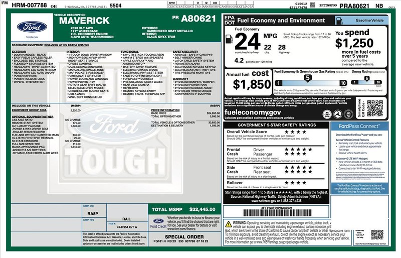 Ford Maverick Vehicle Full-screen Gallery Image 02