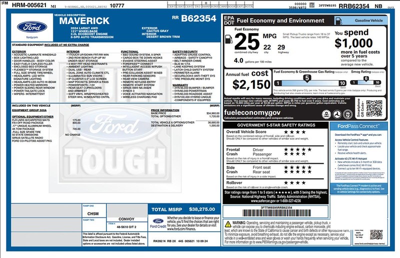 Ford Maverick Vehicle Full-screen Gallery Image 02