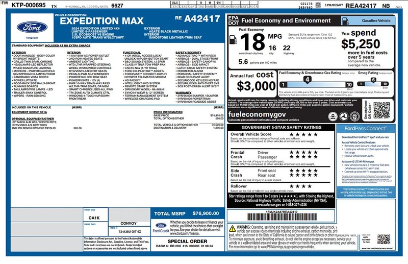Ford Expedition Max Vehicle Full-screen Gallery Image 02