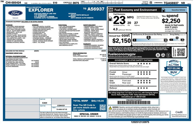 Ford Explorer Vehicle Full-screen Gallery Image 02