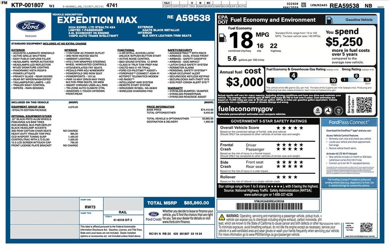 Ford Expedition Max Vehicle Full-screen Gallery Image 02