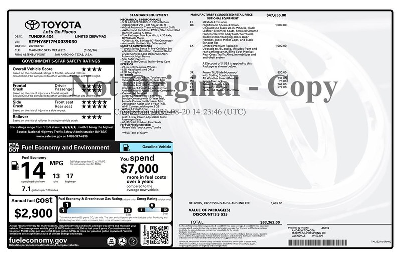 Toyota Tundra 4WD Vehicle Full-screen Gallery Image 02