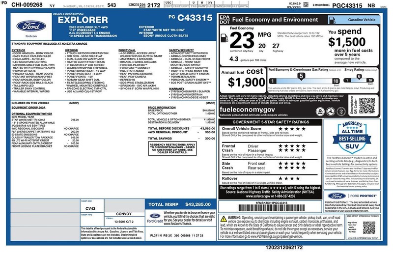 Ford Explorer Vehicle Full-screen Gallery Image 02