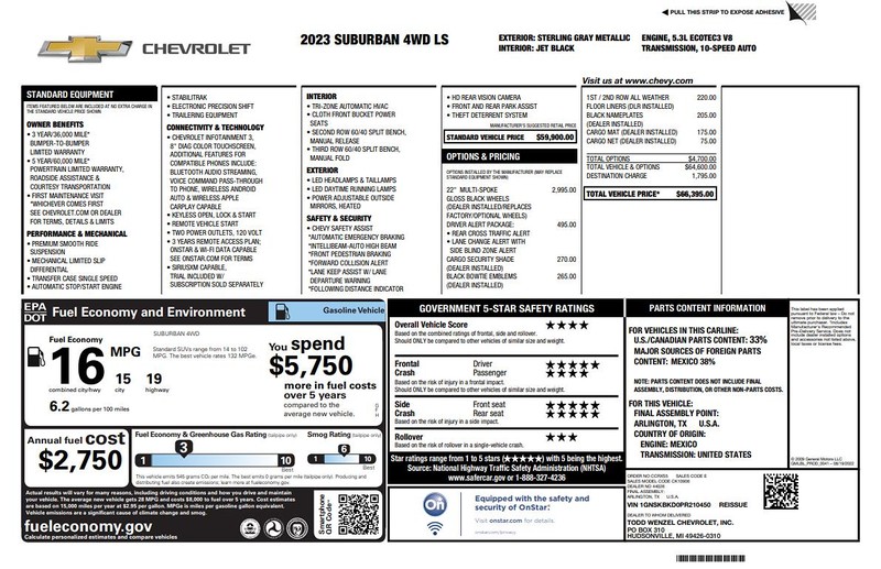 Chevrolet Suburban Vehicle Full-screen Gallery Image 02