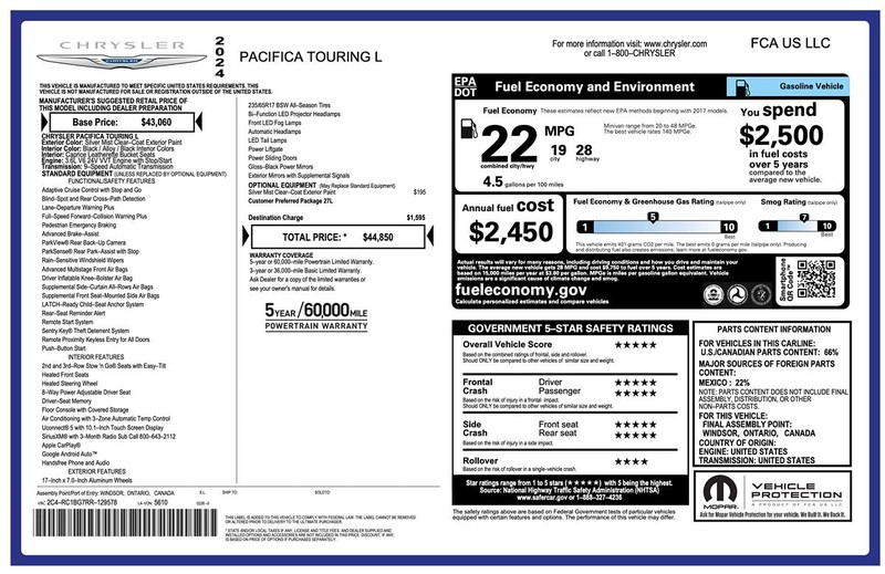 Chrysler Pacifica Vehicle Full-screen Gallery Image 02