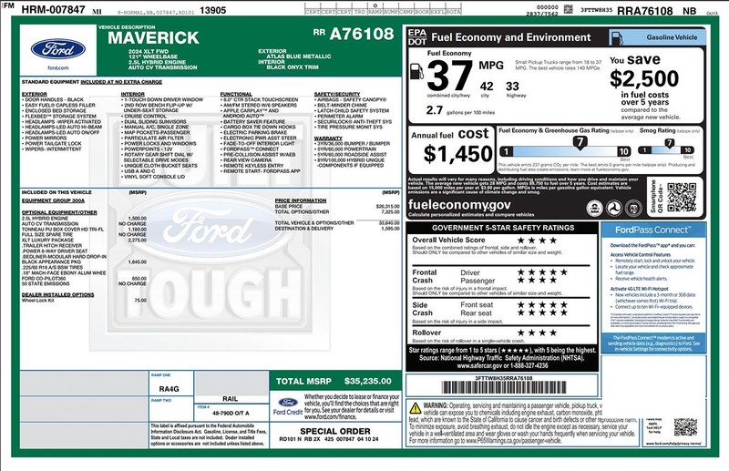 Ford Maverick Vehicle Full-screen Gallery Image 02