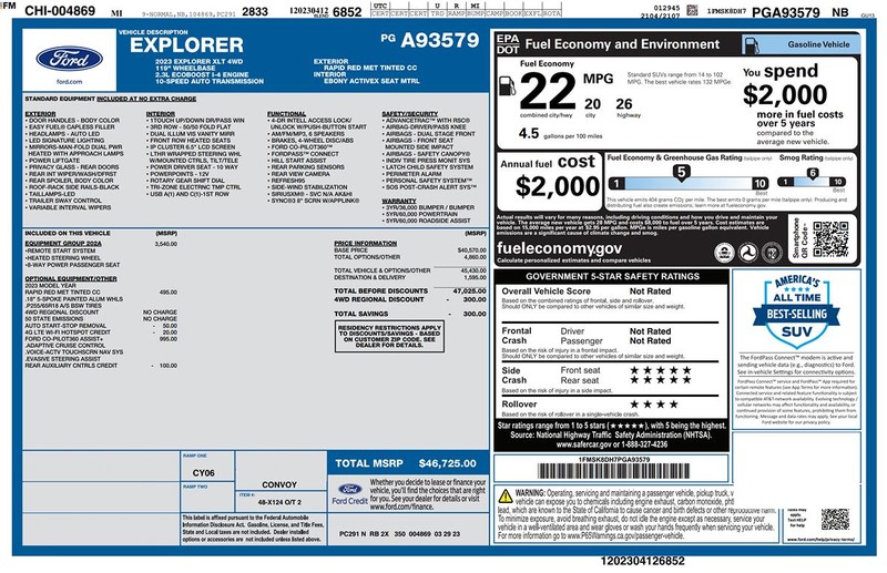 Ford Explorer Vehicle Full-screen Gallery Image 02