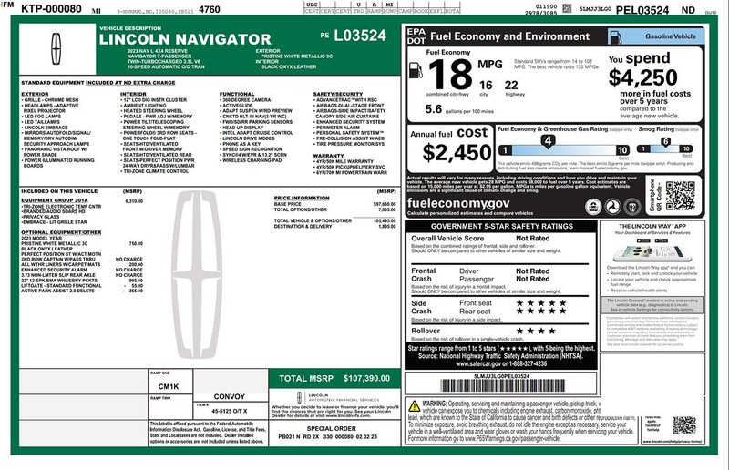 Lincoln Navigator L Vehicle Full-screen Gallery Image 02