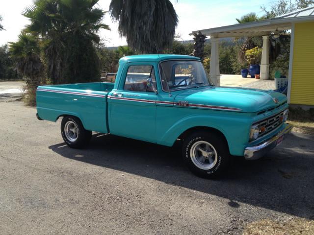 1964 Ford F-100 Custom Cab Short bed at CarsBikesBoats.com in Round Mountain TX