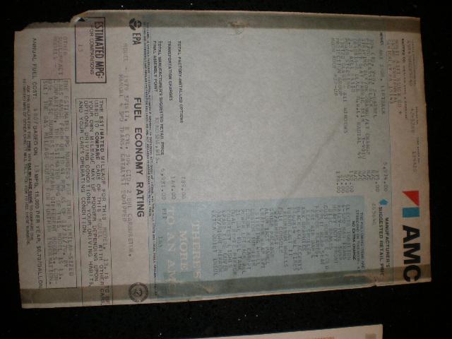 AMC AMX Vehicle Full-screen Gallery Image 08