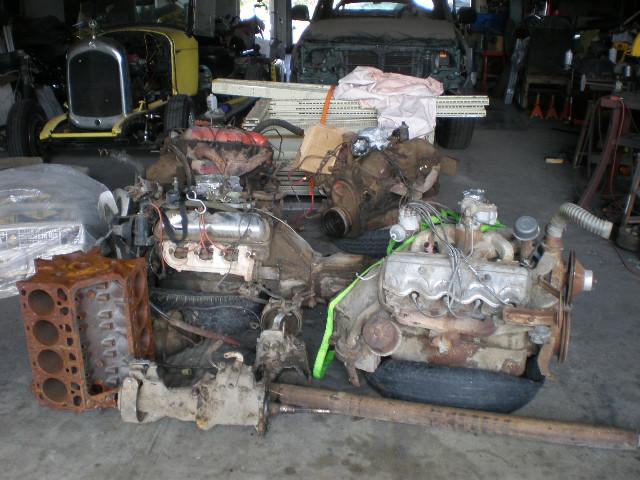 Vintage V-8 Motors, 241 Hemi, 270 Hemi, 265, 283, 348, 409 Chev, 289, 351 Cleveland, 272, 292, 312 Y