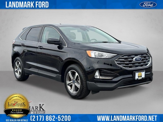 Used 2021 Ford Edge SEL with VIN 2FMPK4J94MBA14335 for sale in Springfield, IL