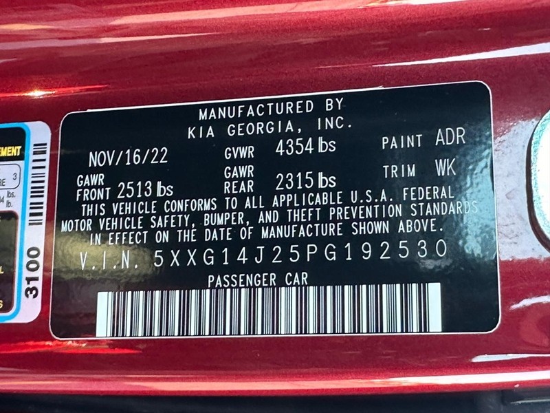 2023 Kia K5 LXS 25