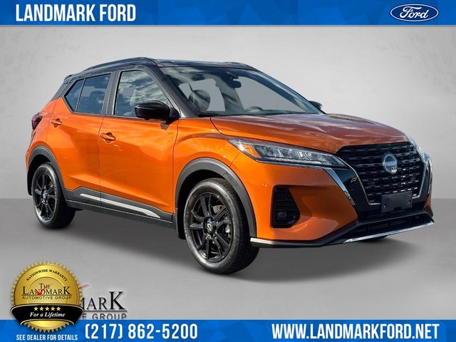 Used 2023 Nissan Kicks SR with VIN 3N1CP5DV2PL531745 for sale in Springfield, IL