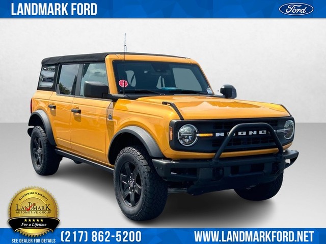 Used 2021 Ford Bronco 4-Door Base with VIN 1FMEE5BH9MLA60981 for sale in Springfield, IL