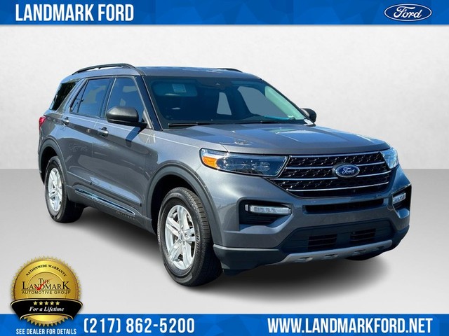 Used 2022 Ford Explorer XLT with VIN 1FMSK8DH8NGB48246 for sale in Springfield, IL