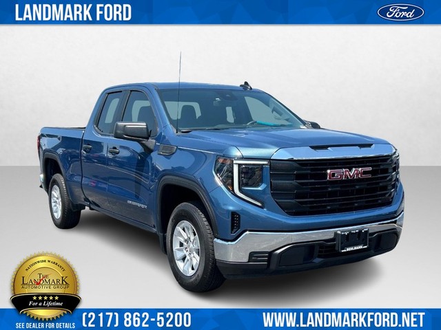 Used 2024 GMC Sierra 1500 Pro with VIN 1GTRHAEK4RZ184139 for sale in Springfield, IL