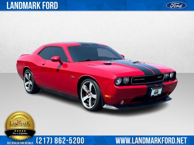 Used 2012 Dodge Challenger SRT8 with VIN 2C3CDYCJ1CH269679 for sale in Springfield, IL