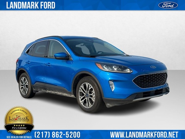 Used 2020 Ford Escape SEL with VIN 1FMCU0H64LUA12851 for sale in Springfield, IL