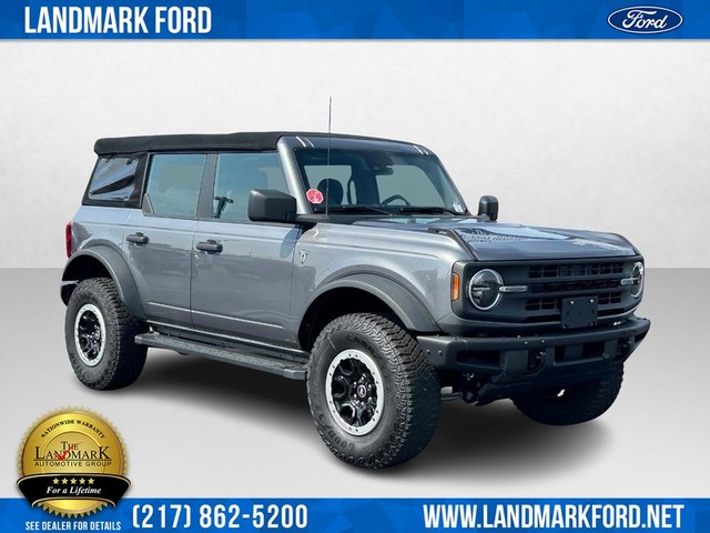 Used 2021 Ford Bronco 4-Door Base with VIN 1FMDE5DHXMLA89298 for sale in Springfield, IL