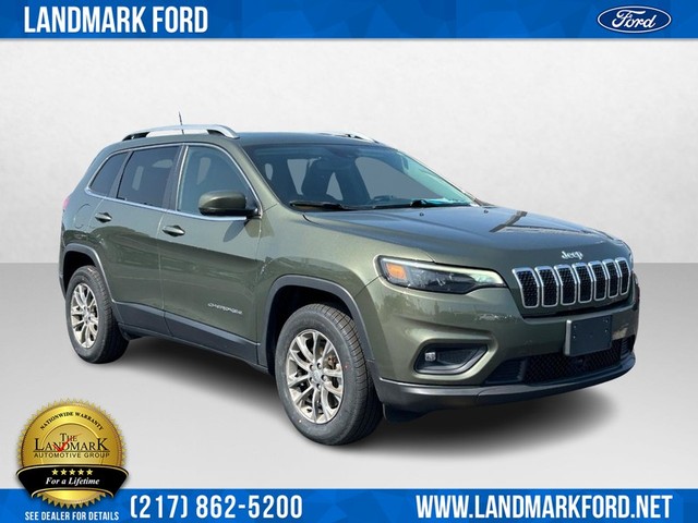 Used 2021 Jeep Cherokee Latitude Lux with VIN 1C4PJMMX5MD128937 for sale in Springfield, IL