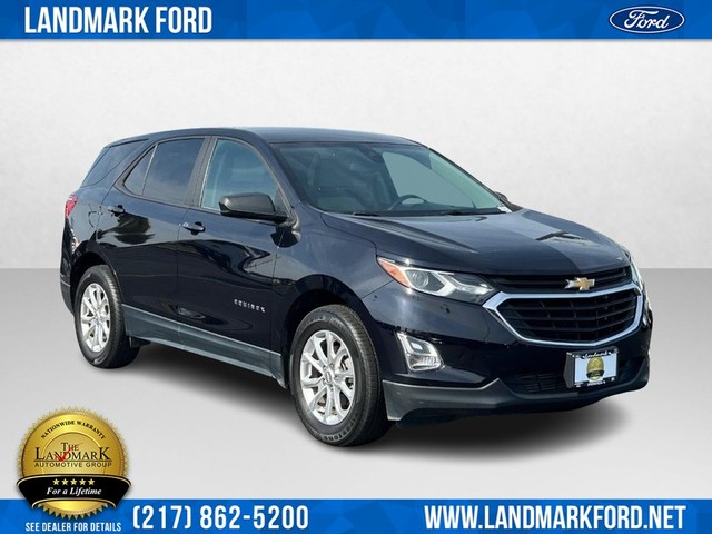 Used 2020 Chevrolet Equinox LS with VIN 2GNAXHEV0L6165763 for sale in Springfield, IL