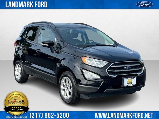 Used 2019 Ford Ecosport SE with VIN MAJ3S2GE7KC299045 for sale in Springfield, IL