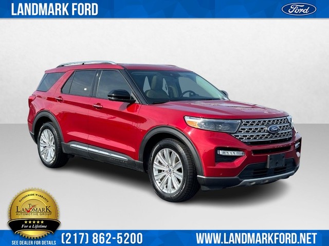 Used 2020 Ford Explorer Limited with VIN 1FMSK7FH4LGA59696 for sale in Springfield, IL