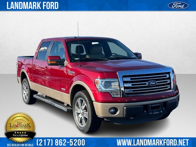 2014 Ford F-150 4WD Lariat SuperCrew at Landmark Ford in Springfield IL