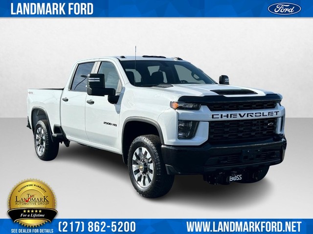 Used 2022 Chevrolet Silverado 2500HD Custom with VIN 2GC4YME7XN1238053 for sale in Springfield, IL