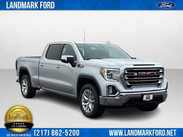 Used 2021 GMC Sierra 1500 SLT with VIN 3GTU9DET4MG280394 for sale in Springfield, IL