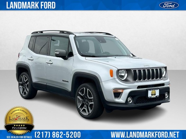 Used 2021 Jeep Renegade Limited with VIN ZACNJDD1XMPM09326 for sale in Springfield, IL