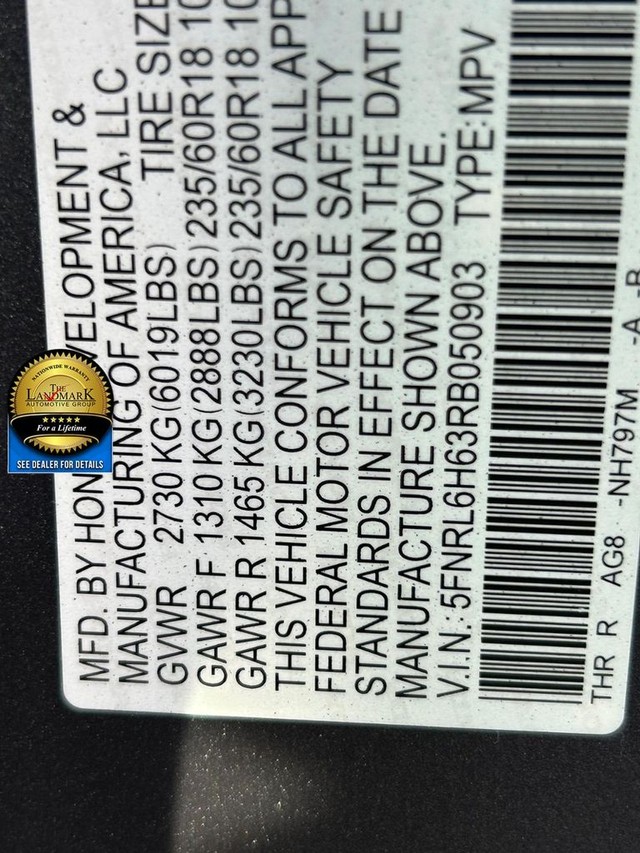 Honda Odyssey Vehicle Full-screen Gallery Image 23