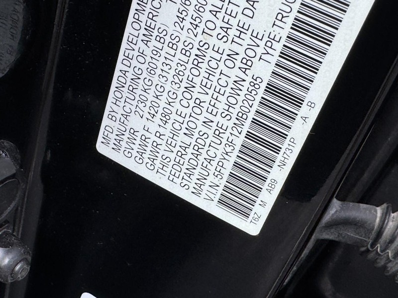 Honda Ridgeline Vehicle Image 25