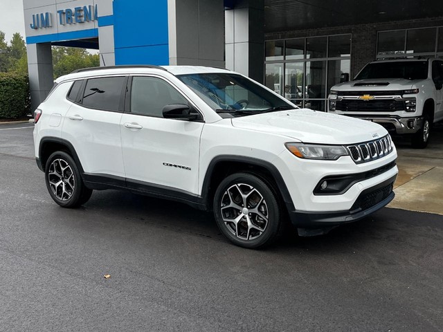 Used 2024 Jeep Compass Latitude with VIN 3C4NJDBN3RT607870 for sale in Troy, MO