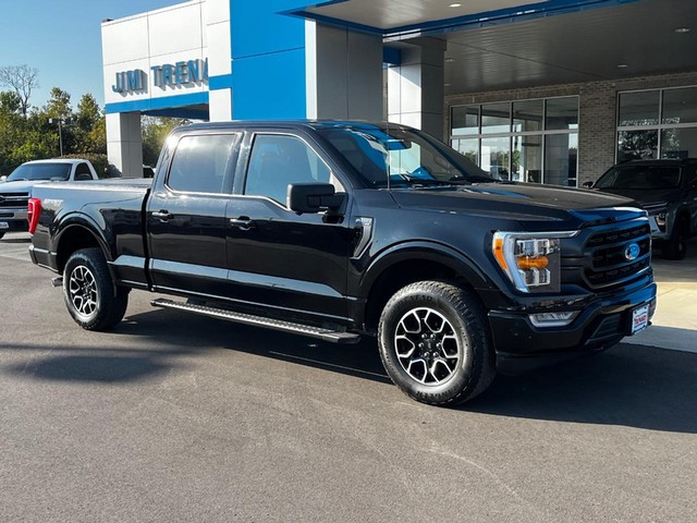 Used 2021 Ford F-150 XLT with VIN 1FTFW1E56MKE82177 for sale in Troy, MO