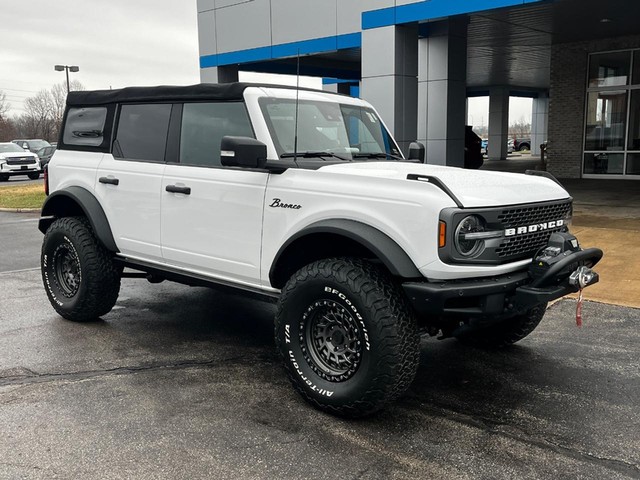 Used 2021 Ford Bronco 4-Door Base with VIN 1FMEE5DP6MLA87804 for sale in Troy, MO