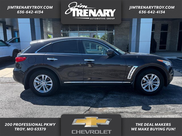 2015 INFINITI QX70 AWD 4dr at Jim Trenary Troy in Troy MO