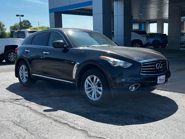 Used 2015 INFINITI QX70 Base with VIN JN8CS1MW6FM481454 for sale in Troy, MO