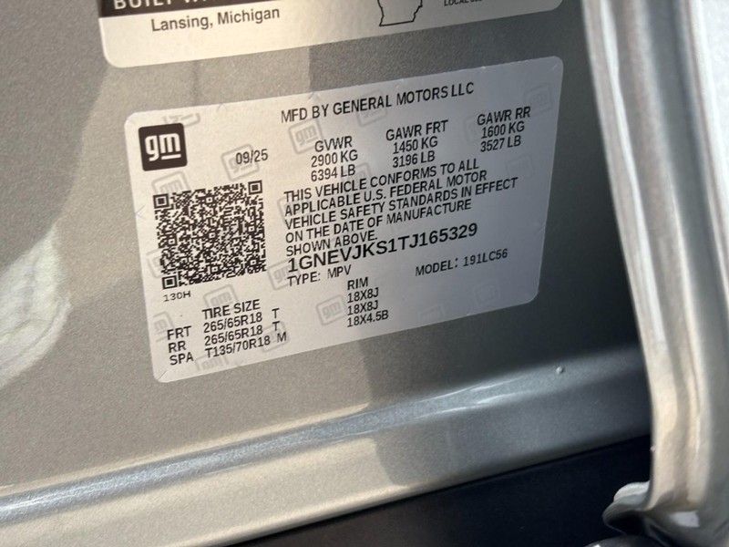 Chevrolet Traverse Vehicle Image 25