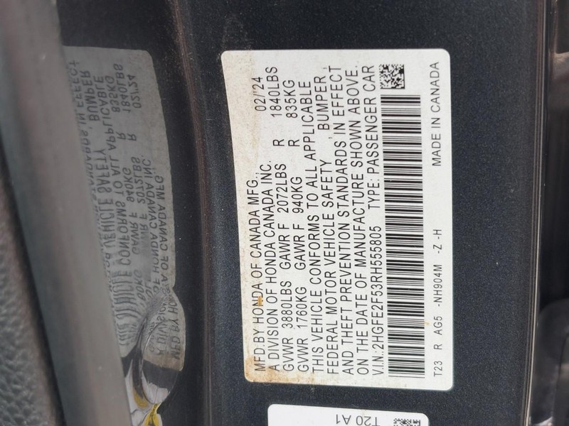 Honda Civic Sedan Vehicle Image 25