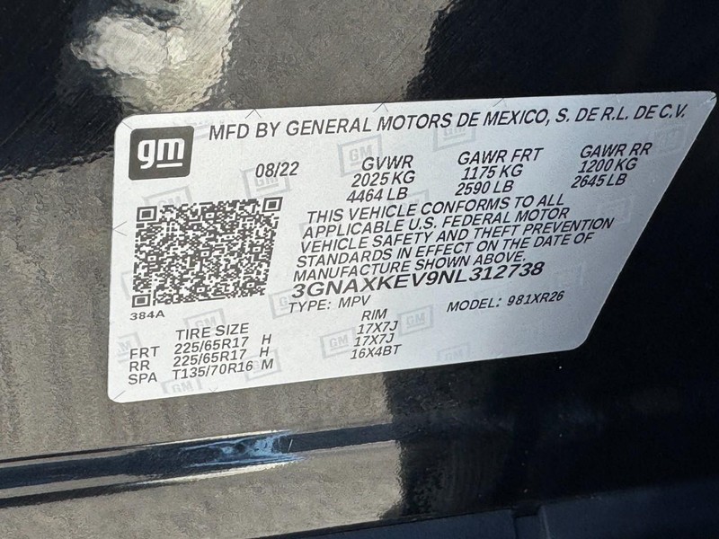 Chevrolet Equinox Vehicle Image 24