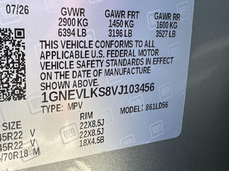 Chevrolet Traverse Vehicle Image 18