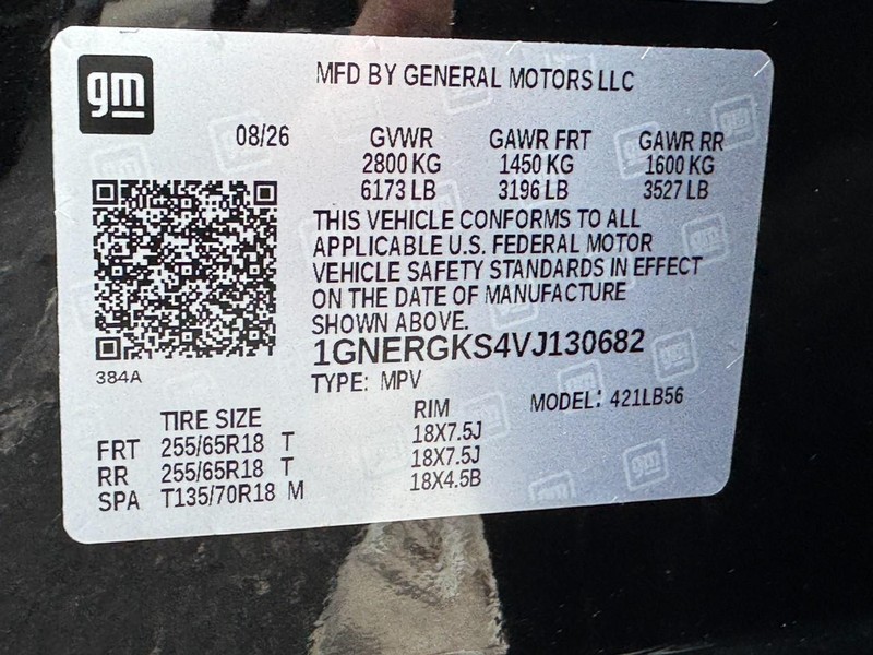 Chevrolet Traverse Vehicle Image 16