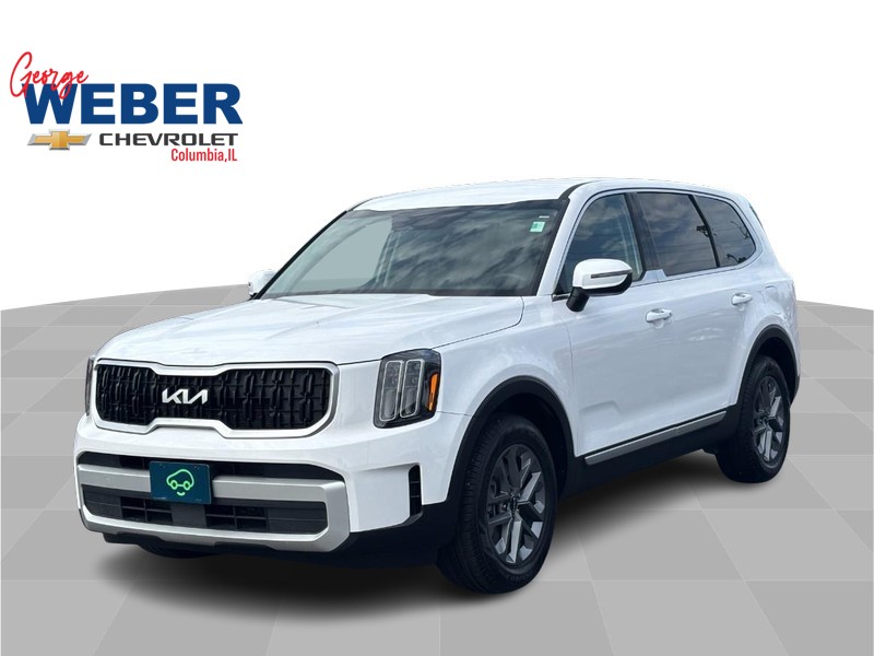 Glacial White Pearl 2024 Kia Telluride LX FWD SUV / Crossover Front-Wheel Drive Automatic