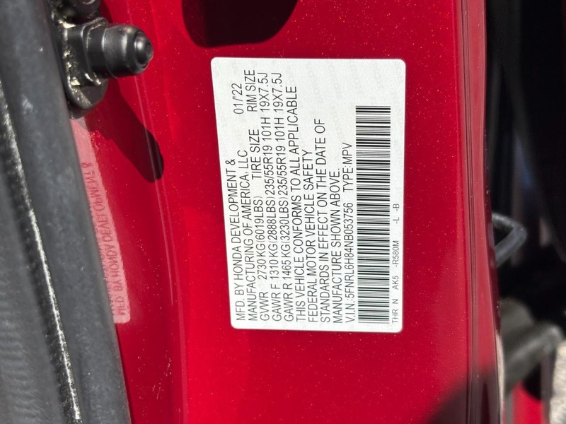 Honda Odyssey Vehicle Full-screen Gallery Image 26