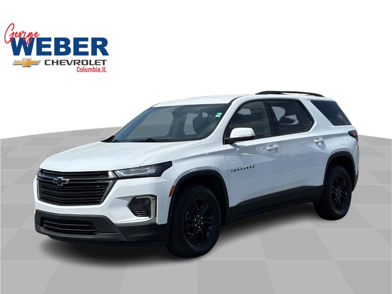 Summit White 2023 Chevrolet Traverse LT Cloth FWD SUV / Crossover Front-Wheel Drive Automatic