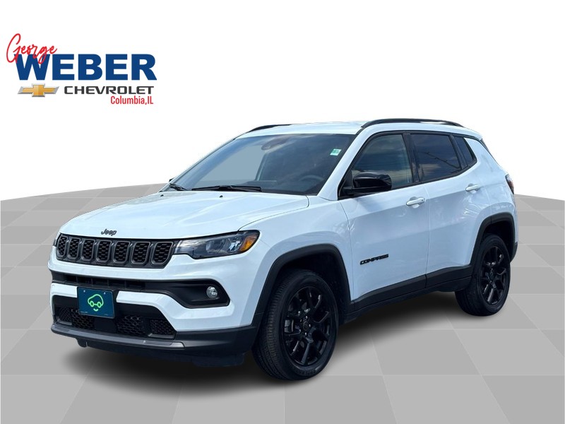 Bright White Clearcoat 2025 Jeep Compass Latitude 4WD SUV / Crossover Four-Wheel Drive Automatic