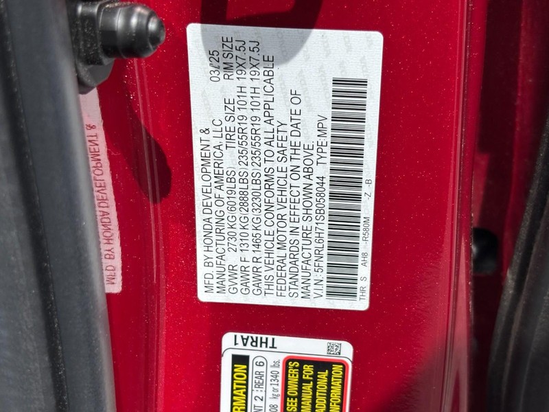 Honda Odyssey Vehicle Full-screen Gallery Image 25