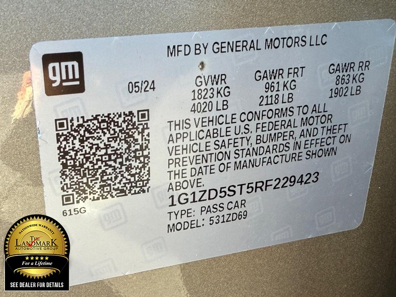 Chevrolet Malibu Vehicle Full-screen Gallery Image 21